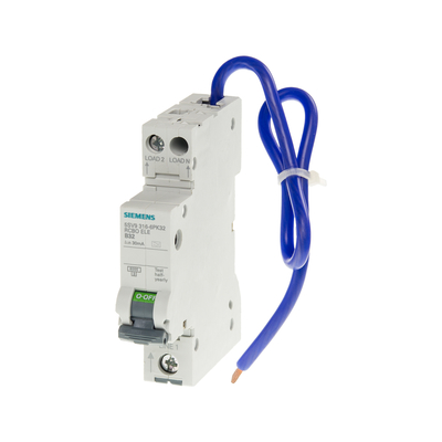 Interruttore di protezione da corrente residua 1P N tipo AC 30 mA 5SV9313-1CN25 per Siemens