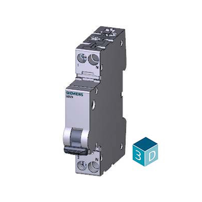 Interruttore di protezione da corrente residua 1P N tipo AC 30 mA 5SV9313-1CN25 per Siemens