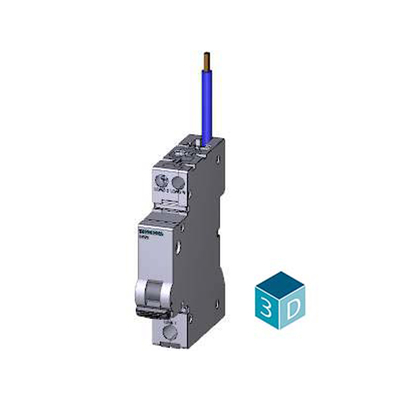 Interruttore di protezione da corrente residua 1P N tipo AC 30 mA 5SV9313-1CN25 per Siemens