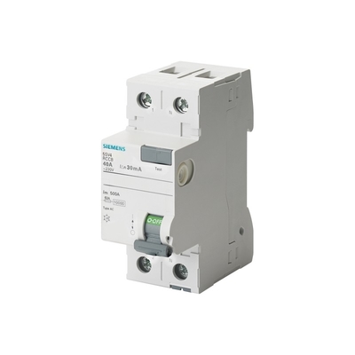 Siemens 5SV4614-0 Interruttore a corrente alternata residuo a due poli 40A 300mA Un AC 230V