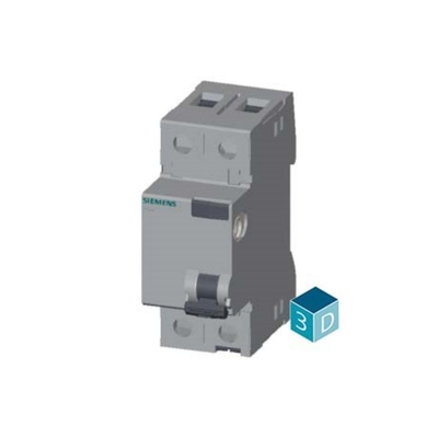 Siemens 5SV4614-0 Interruttore a corrente alternata residuo a due poli 40A 300mA Un AC 230V