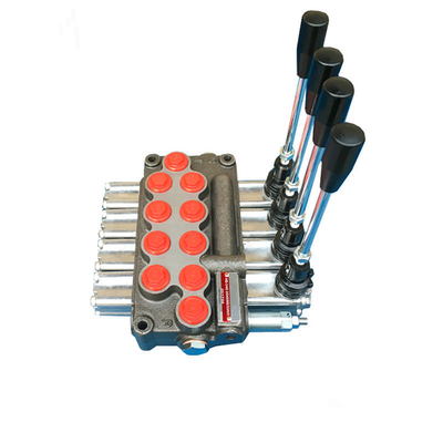 SD6/8 Tipo Valvole direzionali idrauliche 8 bobine 80L/min.