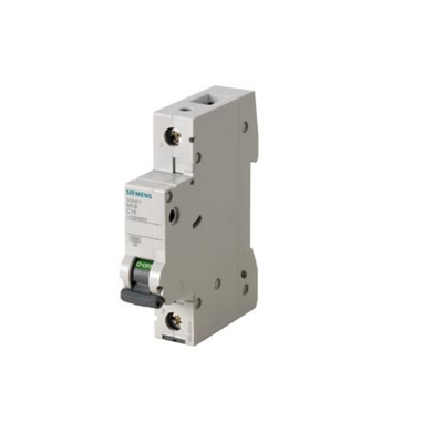 Siemens 5SN6110-7CN 230/400V 6kA 1-pole C 10 A interruttore di circuito Peso netto kg 0,261 Kg