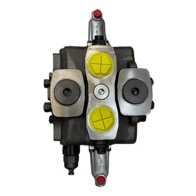 350L/min Struttura del tubo 2 bobine Valvole di controllo del pilota idraulico sezionale Pressione 315bar