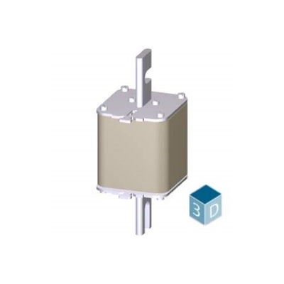 3NE3338-8 SITOR Fuse Link con contatti di lame a fessura NH2 In 800 A aR Un AC 800 V Indicatore frontale 3NE33388