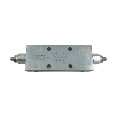 Valvola di equilibrio idraulica VBCF1202S con valvola centrale aperta 243*59*29mm
