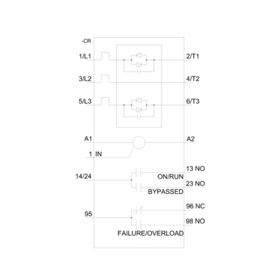 Siemens 3RW40 Soft Starter 75kw 11kw/400v 40 gradi 200-480V AC 24V 1piece CZ Termine di pagamento T/T