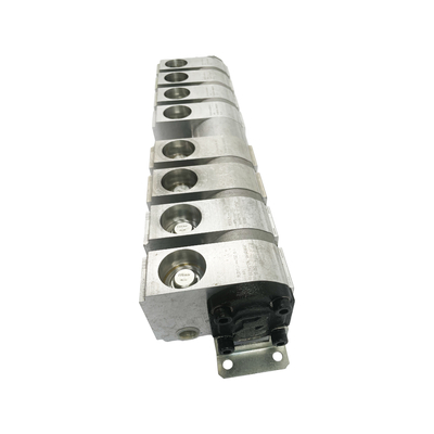 8 cilindri PLD10.2-GC/**VPE Divider idraulico di flusso con dimensioni 520*180*150 mm