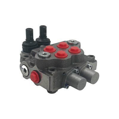 Valvola di direzione idraulica WALVOIL a 2 spine SD5/2 di 45L/min con regolazione della pressione di 315 bar