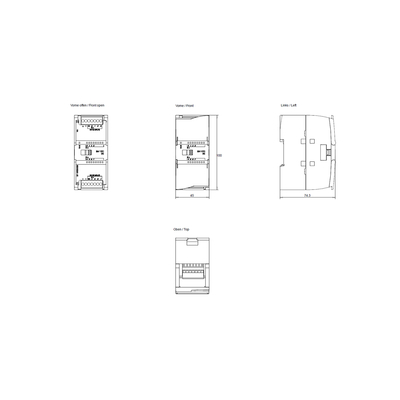 Brandly SIMATIC S7-1200 SM 1221 PLC Modulo di espansione per Siemens Automation Industrial