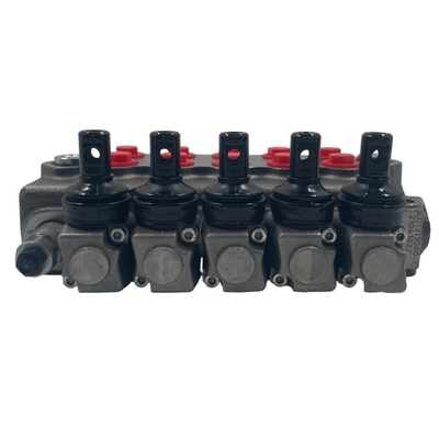 G 3/8&quot; Port Size 5-Spool SD5/5 WALVOIL Valvola di direzione idraulica 45L/min 315bar