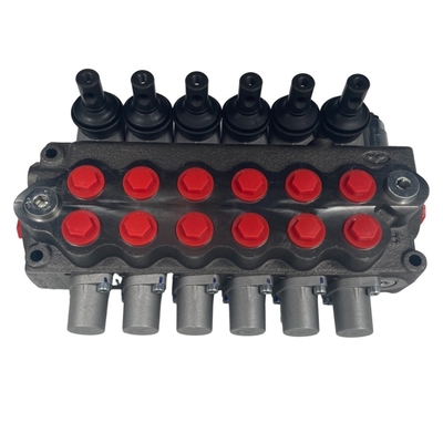 SD5/6 WALVOIL Valvole direzionali idrauliche 6 bobine 45L/min.