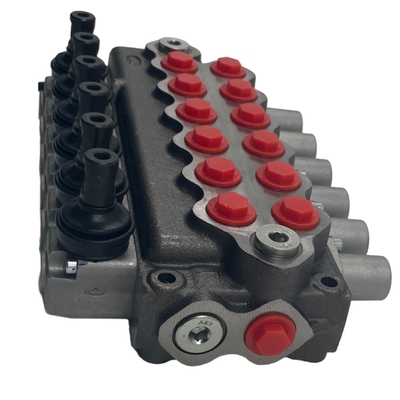 SD5/6 WALVOIL Valvole direzionali idrauliche 6 bobine 45L/min.