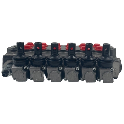 SD5/6 WALVOIL Valvole direzionali idrauliche 6 bobine 45L/min.