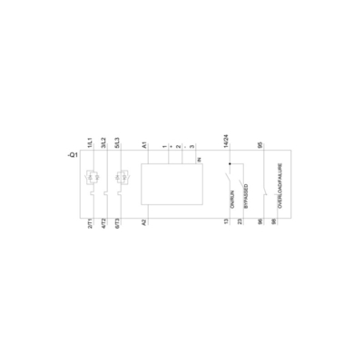 3RW4056-6BB44 SIRIUS Soft Starter S6 162A 90 kW/400V 200-460V AC 230V AC terminali a vite