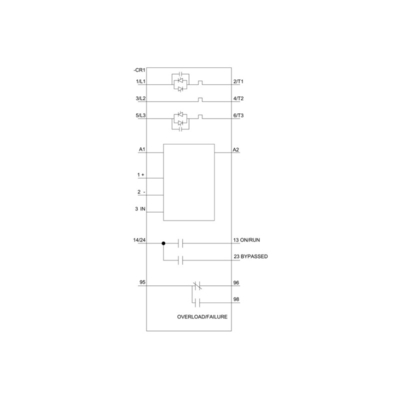 3RW4056-6BB44 SIRIUS Soft Starter S6 162A 90 kW/400V 200-460V AC 230V AC terminali a vite