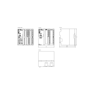 6ES7314-6EH04-0AB0 Pacchetto originale Siemens PLC S7-300 CPU 314C-2PN/DP Memoria altro