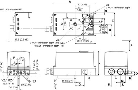 Germania Valve Positioner 6DR5010-0EN00-0AA0 Facile regolazione per prestazioni ottimali