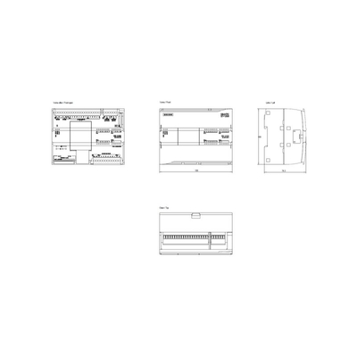 6ES7215-1AG40-0XB0 SIMATIC S7-1200 CPU 1215C CPU compatta DC/DC/DC 2 porte PROFINET