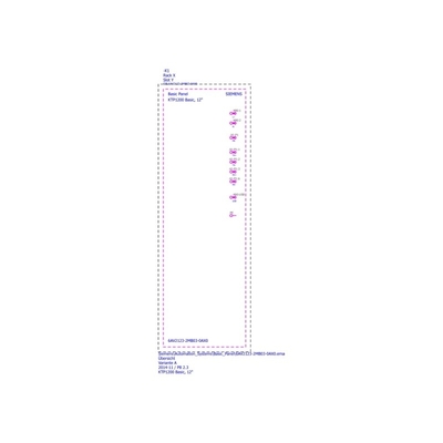 SIMATIC HMI KTP1200 Basic Panel Key/touch operation 12&quot; TFT Display 100% originale