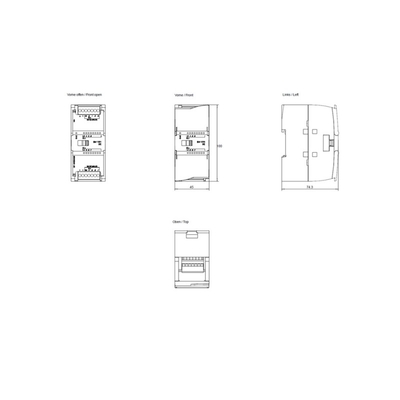 SIMATIC S7-1200 Input digitale SM 1221 8 DI 24 V DC Sink/Source PLC 6ES7221-1BF32-0XB0