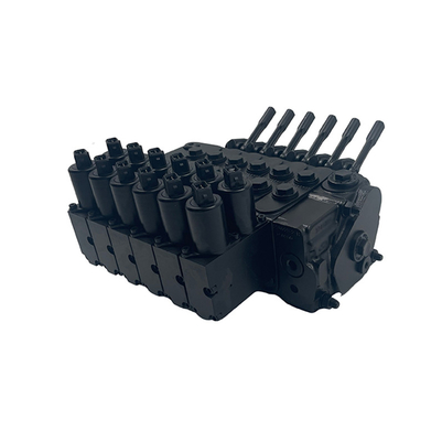 Valvola di distribuzione idraulica pneumatica a monoblocco di serie DPX50 con 1