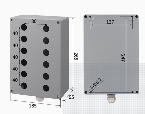 Controllo efficiente del flusso con valvola idraulica a controllo elettrico di 45L/MIN 6 bobine