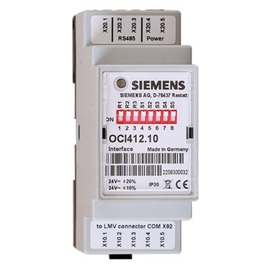 Cassa di controllo del bruciatore LMV27.100A2 resistente per caldaie di riscaldamento Peso KG 1 di Siemens
