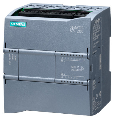 Dispositivo a corrente alternata 6 Numero di fase di alimentazione SIMATIC 1200 CPU 1212C 8DI 6DO 2AI 6ES7212 1BE40 0XB0