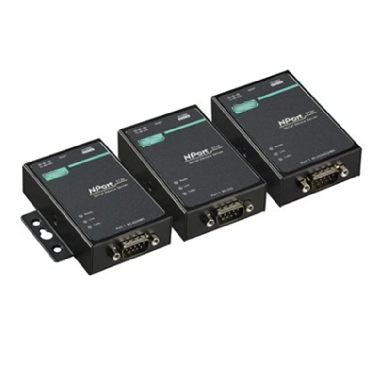 Automazione industriale NPORT 5110 Porta RS-232/422/485 Porta seriale dispositivo di rete Server Interfaccia TCP/IP standard per MOXA