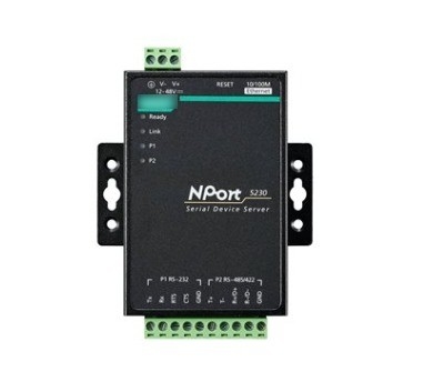 MOXA NPORT 5232 2 Porta RS-232/422/485 Serial Port Device Networking Server per il pagamento con Paypal