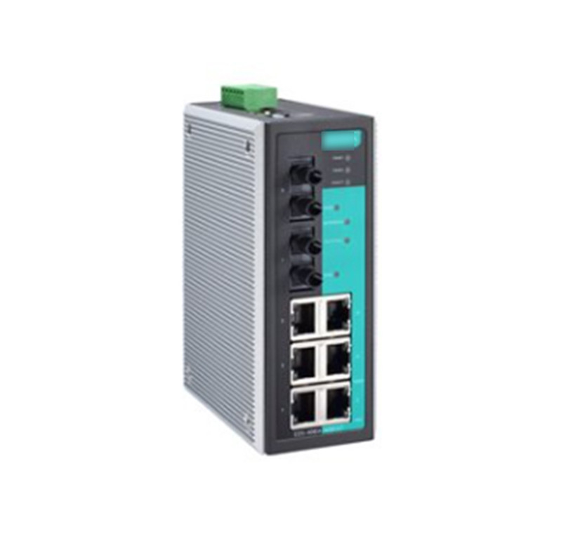 EDS-408A-MM-SC 8-Port Managed Industrial Ethernet Switch per applicazioni entry-level
