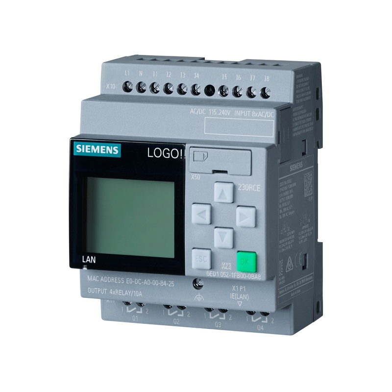 100% 6ED1052-1FB08-0BA1 Modulo logico di automazione industriale 115V/230V/relè 8 DI/4 DQ
