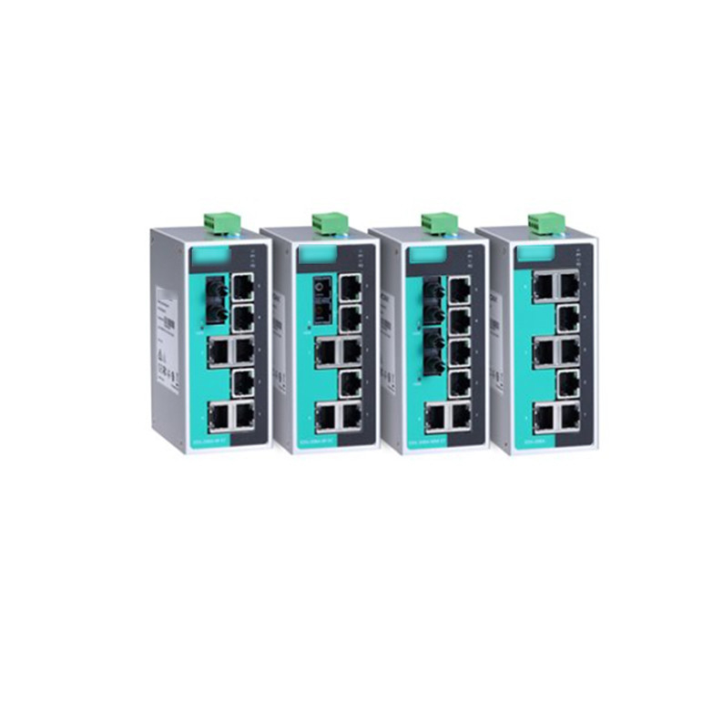 EDS-208A-MM-SC Switch Ethernet industriale non gestito a 8 porte per automazione industriale
