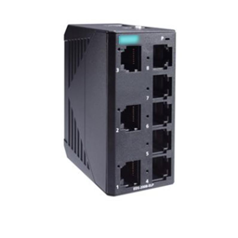 Accessori per bruciatori a gas per switch Ethernet di livello di ingresso a 8 porte della serie MOXA EDS-2008-ELP