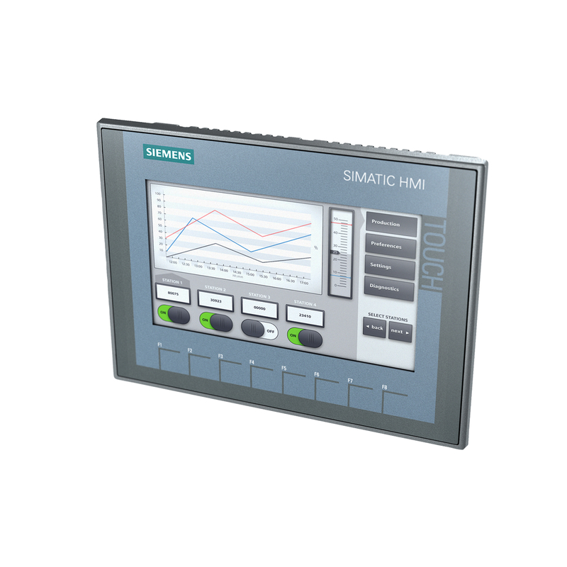Testato al 100% 6AV21232GB030AX0 Siemens HMI KTP700 Basic Lite Panel Push-button/Touch Operation 7&quot; Display TFT
