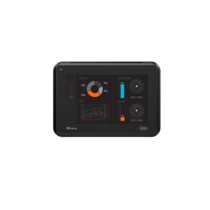 7 pollici X2 schermo sensoriale a prova di esplosione di grado marino HB SC SC TFT-LCD Display Network altro