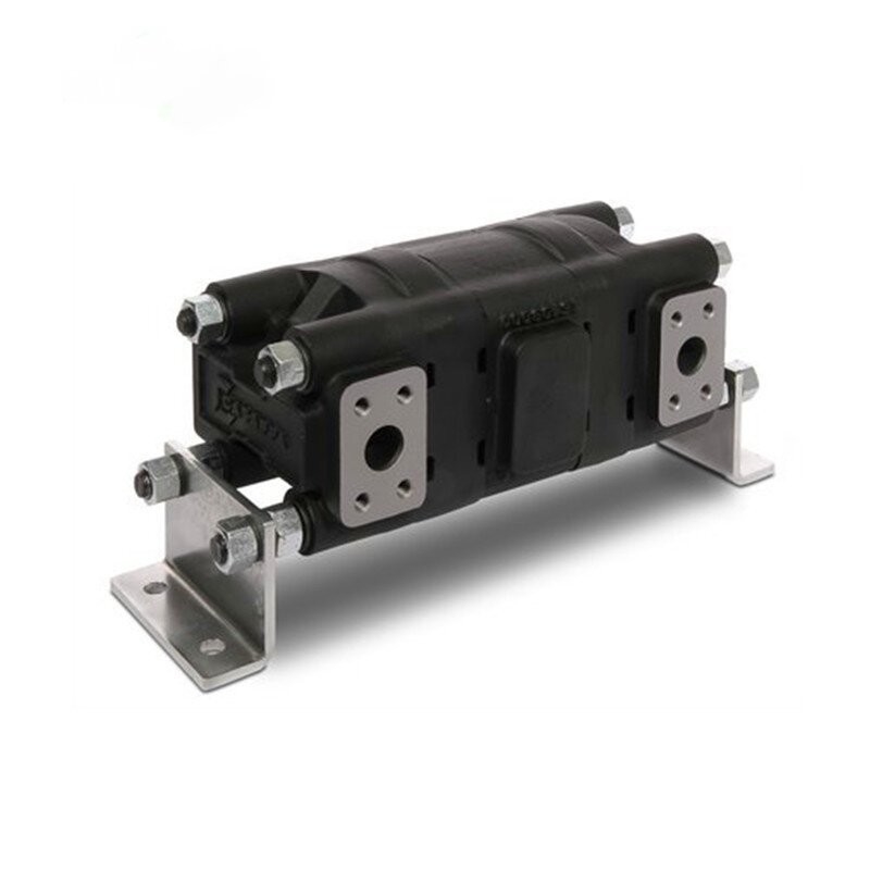 2 sezioni motore a ingranaggi rotativi divisore di flusso idraulico HDD35.125 con 125cm3 di cilindrata
