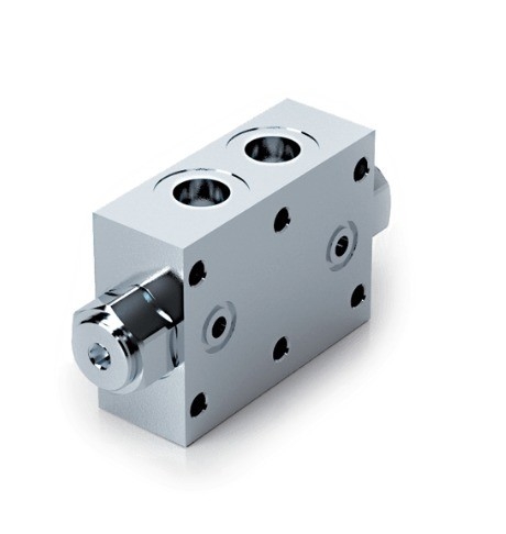 VBPDE3/8&quot;FL Pilota idraulico azionato Valvola di controllo Blocco cilindro Flusso nominale 35l/MIN No