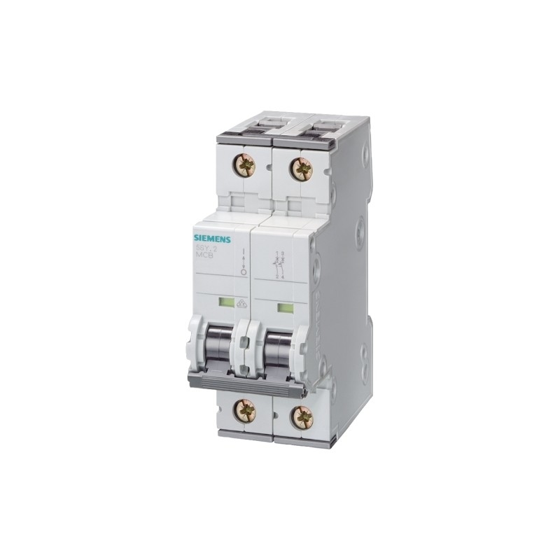 400 V 15kA 2-polar D 25A SENTRON miniatura interruttore 5SY7225-8CC per Siemens