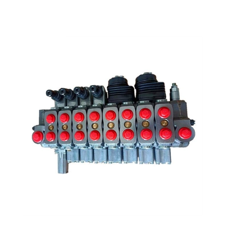 SD6/8 Tipo Valvole direzionali idrauliche 8 bobine 80L/min.