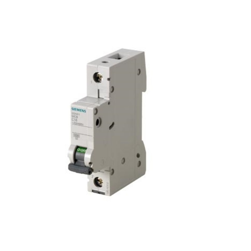 Siemens 5SN6110-7CN 230/400V 6kA 1-pole C 10 A interruttore di circuito Peso netto kg 0,261 Kg