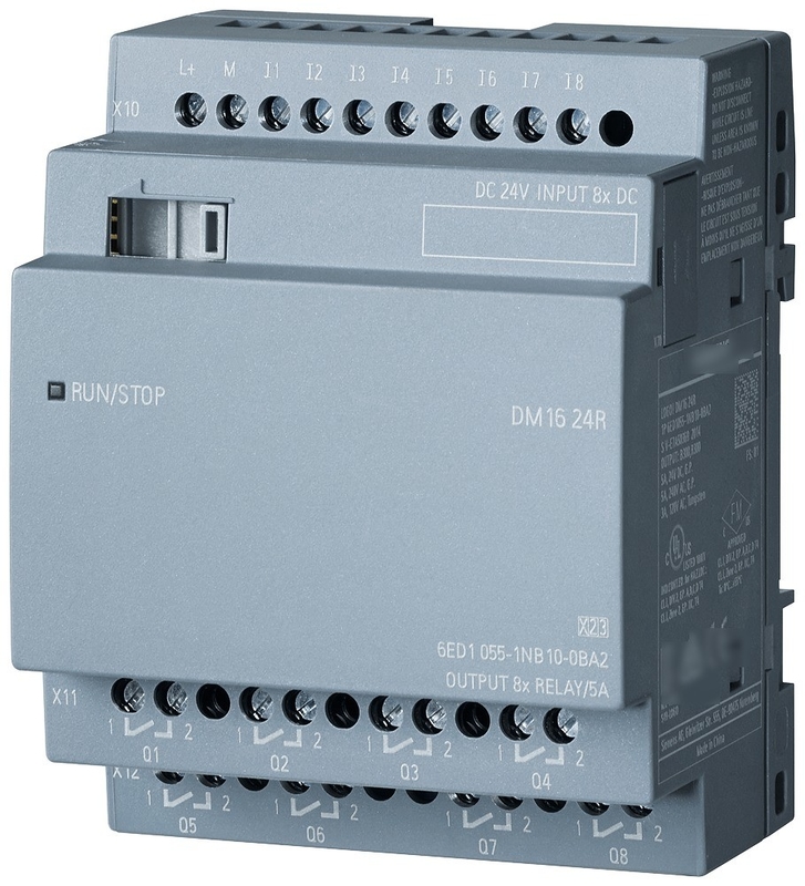 LOGO V8.1 12/24RCE Controller programmabile con modulo host 6ED1052-1HB00-0BA8 e RCE