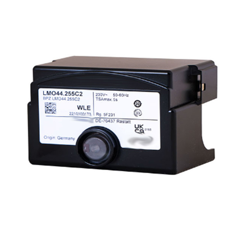 Box di controllo del bruciatore a display a LED Modello LMO44.255C2 230V 50-60Hz per efficienza industriale