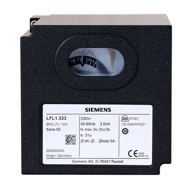 Controller per bruciatori Siemens LFL1.635-110V Senza base o ricambi Soluzione di risparmio energetico