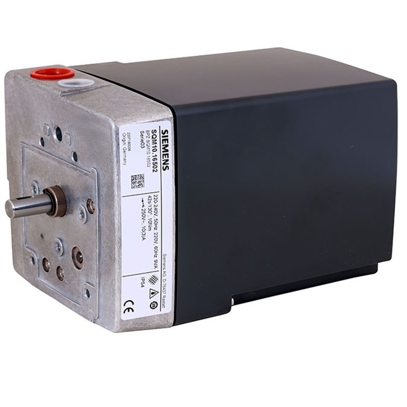 Attuatore pneumatico SIEMENS SQM40.145A21 personalizzato per bruciatori di potenza media e grande