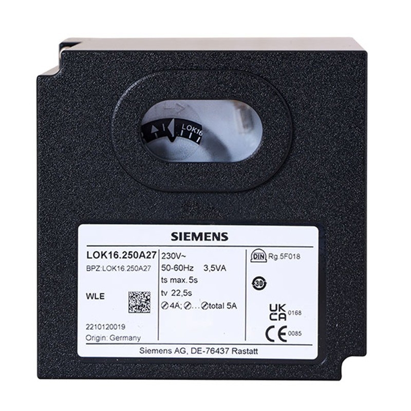 Display a LED e richiesto dal cliente LOK16.250A27 Controllo universale del bruciatore di olio per Siemens