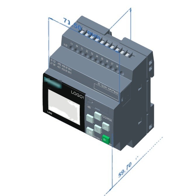 L'acquisto diretto LOGO V8.1 12/24RCEO Modulo logico I/O numero altro 6ED1052-2MD08-0BA2